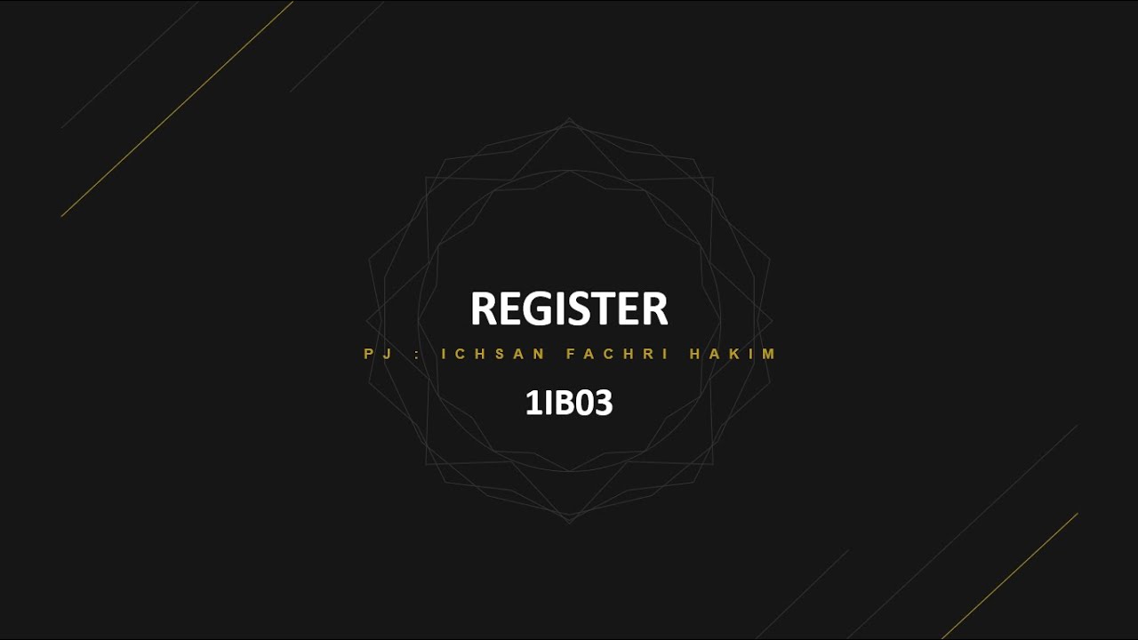 Debug Bahasa Assembly - Dasar Pemrograman 2 | LAB TI - YouTube