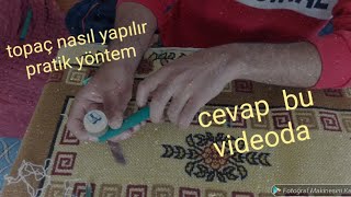 El Yapimi Topac Nasil Yapilir.en Pratik Yöntem.