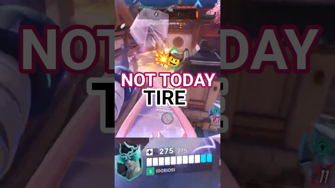 Junkrat Tire vs. Lifeweaver Reflexes | OW2 Short