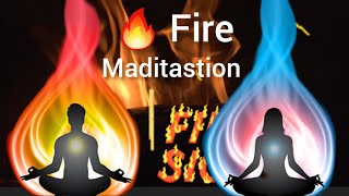 Serene Fire Sound 🔥 - Calming | Crackling Fire for Deep Meditation and Relaxation