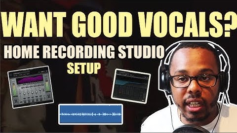 RECORD GOOD VOCALS IN LOGIC PRO AT HOME!