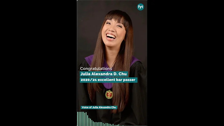 Bar topnotcher Julia Chu on perseverance, prayer, ...