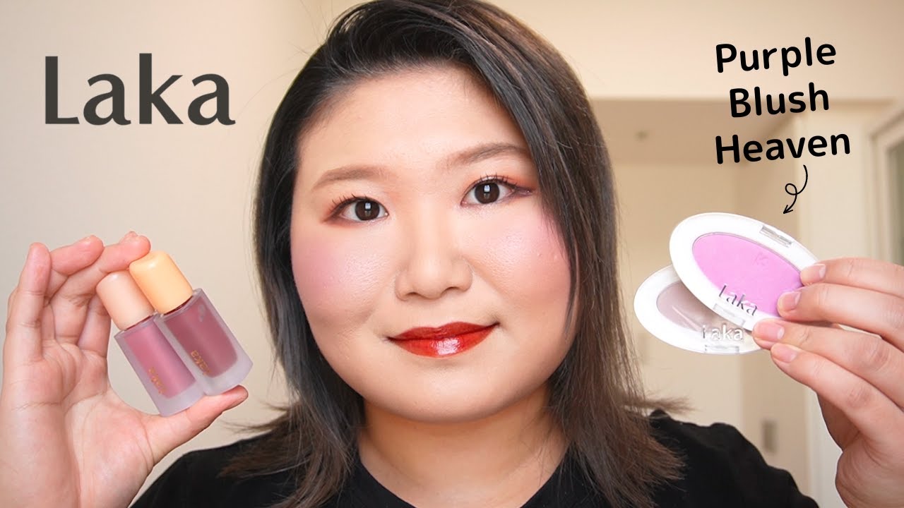 LAKA Love Silk Blush Rouge 709 Dolce – Seidiges Puderrouge, Vegan, Aufbaubar, Langanhaltend, K-Beauty