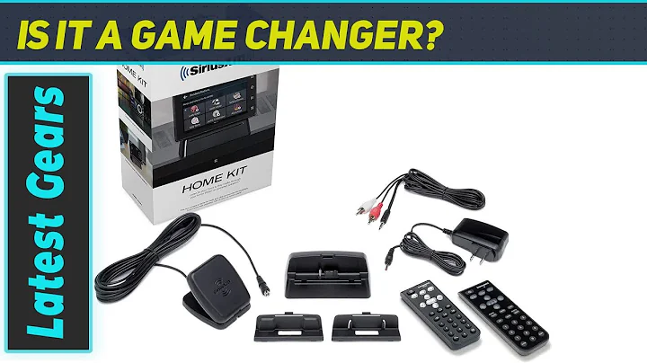 SiriusXM SXDH4 Home Kit - The Best Way to Enjoy Satellite Radio at Home!