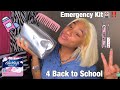 Everything you NEED in your school emergency kit 2020