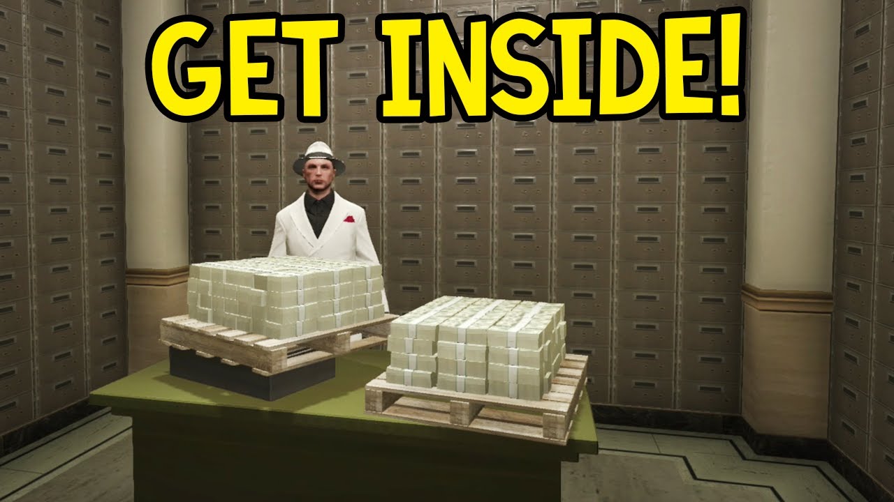Bank Glitch Gta 5 Online How to: Get Inside the Bank Vault! (GTA 5 Online Glitch Guide) - YouTube