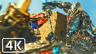 Transformers 2 - Optimus Prime vs The Fallen Epic Fight Scene [4K]