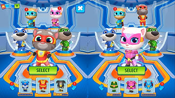 Talking Tom Hero Dash GamePlay - Discover All The Heroes Walkthrough Android, IOS - LDT GamePlay