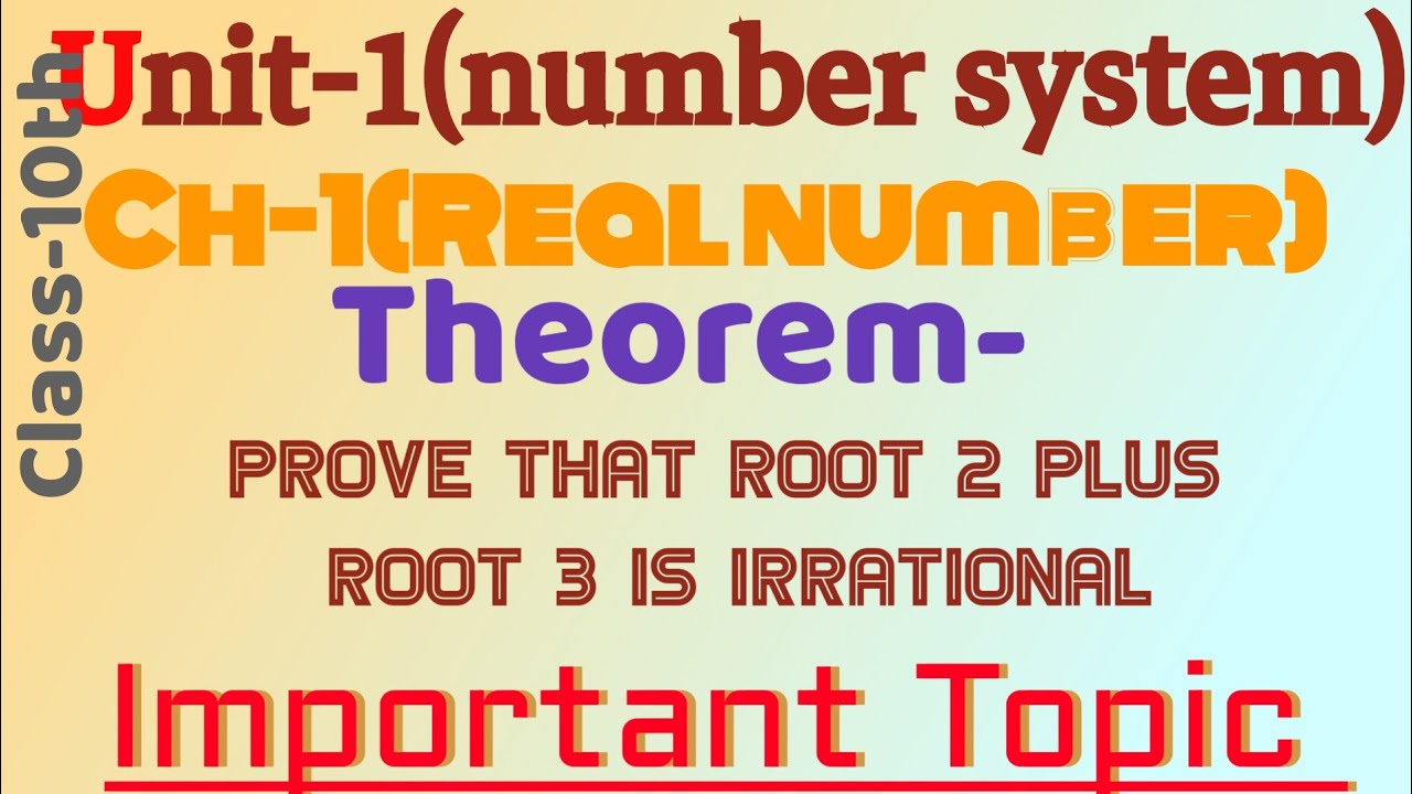 Varun Class VARUN CLASSES - YouTube