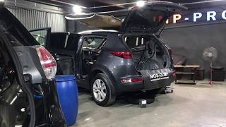 В этом Kia Sportage, мы установили шумоизоляцию внутри салона по варианту Extreme. ШВИ Comfort Mat