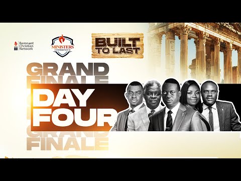 MINISTERS CONFERENCE 2024 || BUILT TO LAST || GRAND FINALE|| 1ST SEPTEMBER 2024