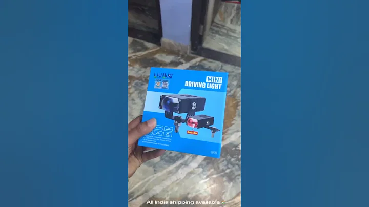 New Liu HJG Mini Driving Fog Light. Www.Helmetracing.in  9664423319 #foglights #minidrivinglights