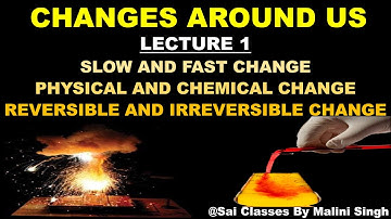 Class 6 Science | Changes Around Us | Lecture 1 | CBSE | ICSE | NCERT | DAV