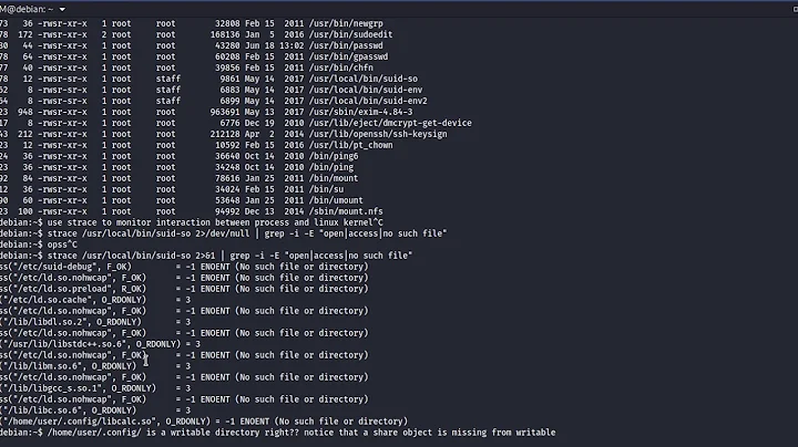 Linux Privilege Escalation - SUID (Shared Object Injection)