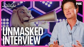 Unmasked Interview: Sir Lion (Billy Bush) | Season 11 | The Masked Singer