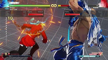 VT2 Sagat 2 combo kill vs Karin