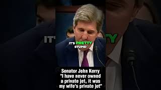 John Kerry Caught in Fiery Exchange Over Private Jet Ownership During Climate Hearing! 🔥