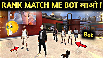 "Rank Match Me Bot, Noob Player Kaise Laye "🤔 ? - Get Noob Player In Ranked Match | Garena Free Fire