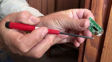 How To Change a GE Interlogix Door Contact Battery