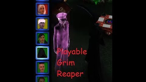 The Sims 3 - Playable Grim Reaper Mod Update (Animations fix/Reaping from other lots/Returning)