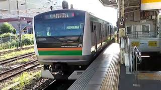 E233系沼津駅発車