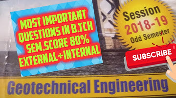 Most Important question in aktu semester