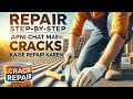 Fix #RoofCracks Using Only $5 #dampproof, fiber mesh and crack seal