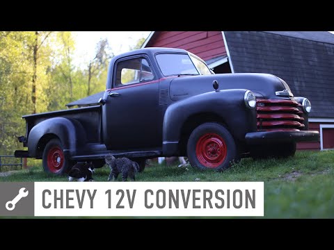 1953-chevy-3100-restoration:-12v-conversion