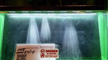 Bosch EV14 2200cc injectors spray pattern test @Torontoinjectors