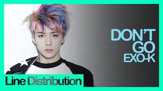 Download Lagu [Line Distribution] EXO-K - Don't Go MP3