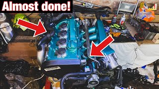 So Close! 1.8T Engine Build Is Nearly Complete! ( Golf Pink Floyd )