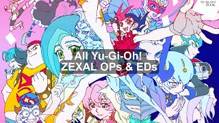 All Yu-Gi-Oh! ZEXAL Openings & Endings | Japanese