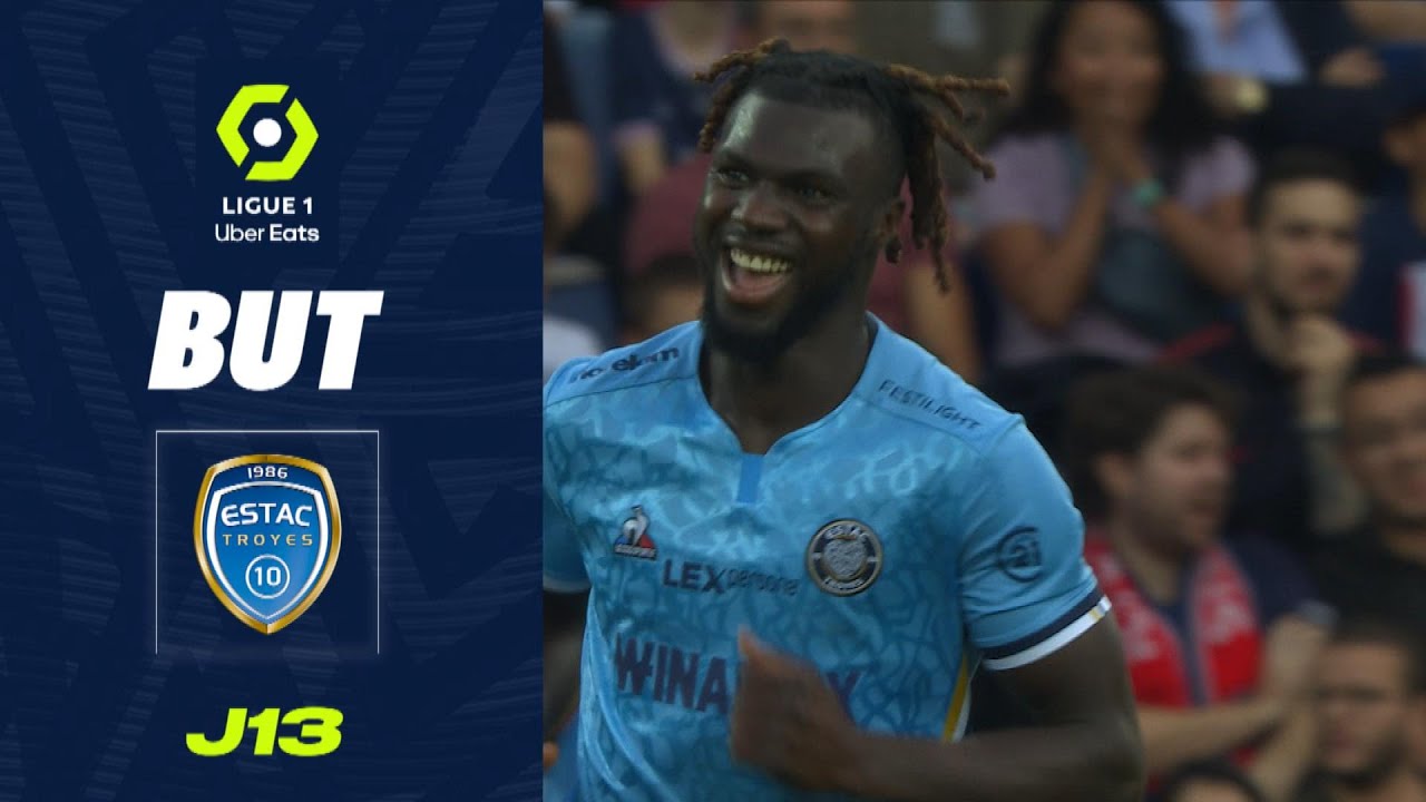 But Mama Samba BALDÉ (52' - ESTAC) PARIS SAINT-GERMAIN - ESTAC TROYES ...