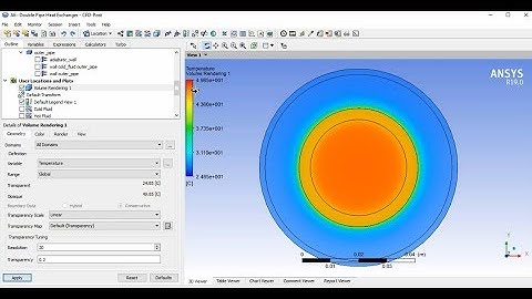CFD Analysis of Double Pipe Counter Flow Heat Exchanger - ANSYS Tutorial