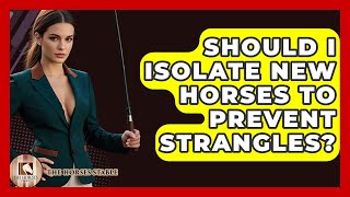 Should I Isolate New Horses To Prevent Strangles? - The Horses Stable