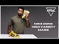 NIKE DUNK HIGH VARSITY MAIZE REVIEW/NRML