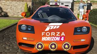 Forza Horizon 4 - British Racing Green Horizon Story - 3 STARS in all CHAPTERS [PC 4K 60FPS]