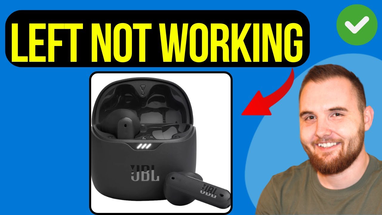 How To Fix JBL Tune Flex Left Earbud Not Working (2025) - YouTube