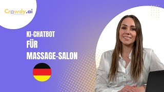 KI-Chatbot für Massagesalons - https://crowdy.ai/de/