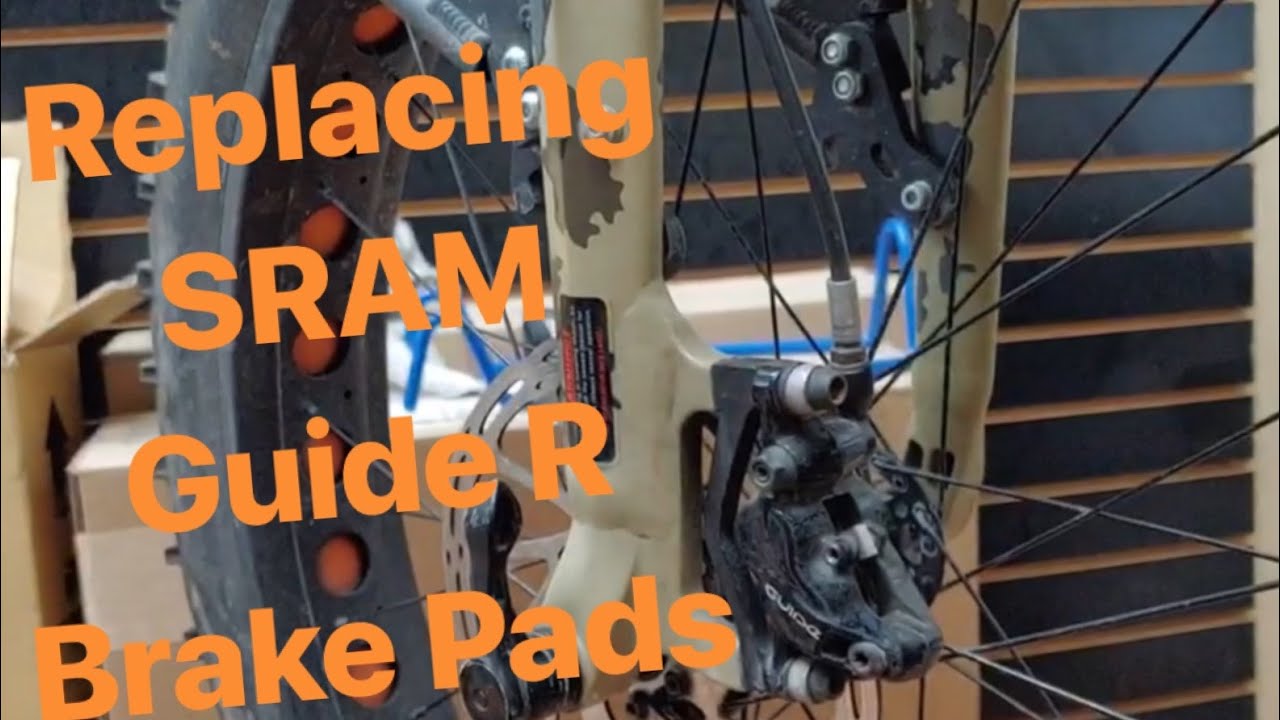 changing sram guide brake pads