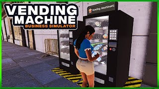 Vending Machine Business Simulator - Demo First Look