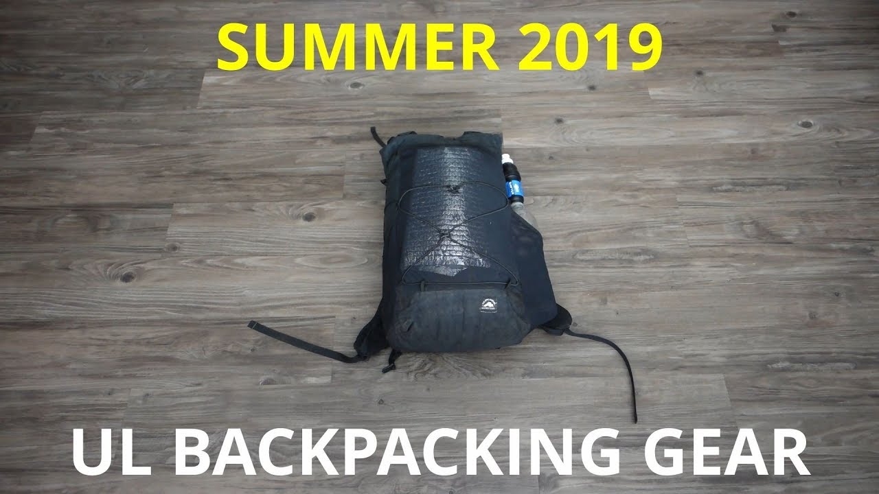 Summer UL Backpacking Gear - 7.8lb Baseweight