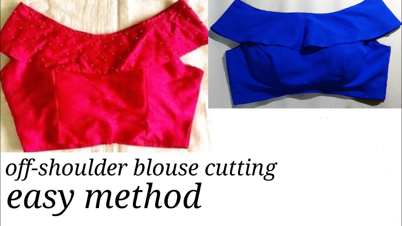 model blouse cutting step by step images