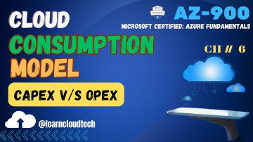 Understanding CAPEX Vs OPEX Model | Cloud Consumption | CH-6 | #AZ-900