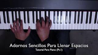 ("Way Maker") Adornos Sencillos Para Llenar Espacios Piano Tutorial (Pt 1) chords