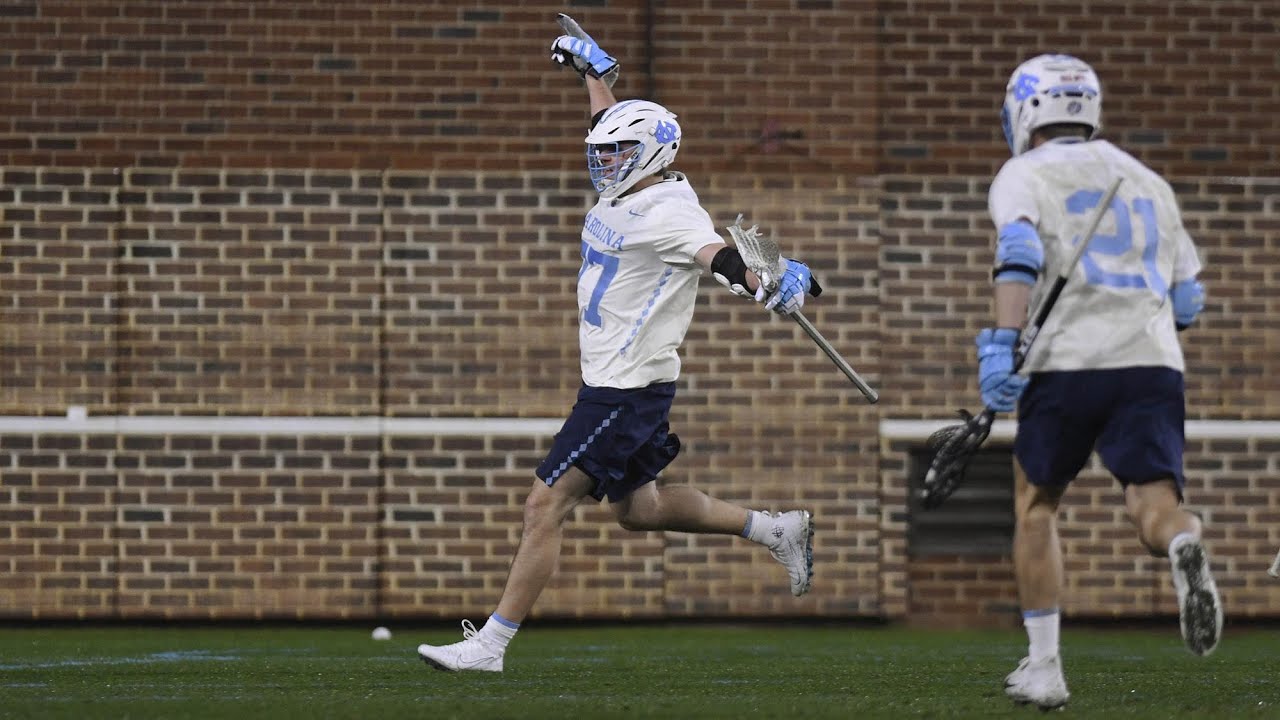 UNC Men's Lacrosse Tar Heels Shoot Past Richmond, 149 YouTube
