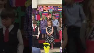 2018/ 4 Ruby Kindergarten graduation 3