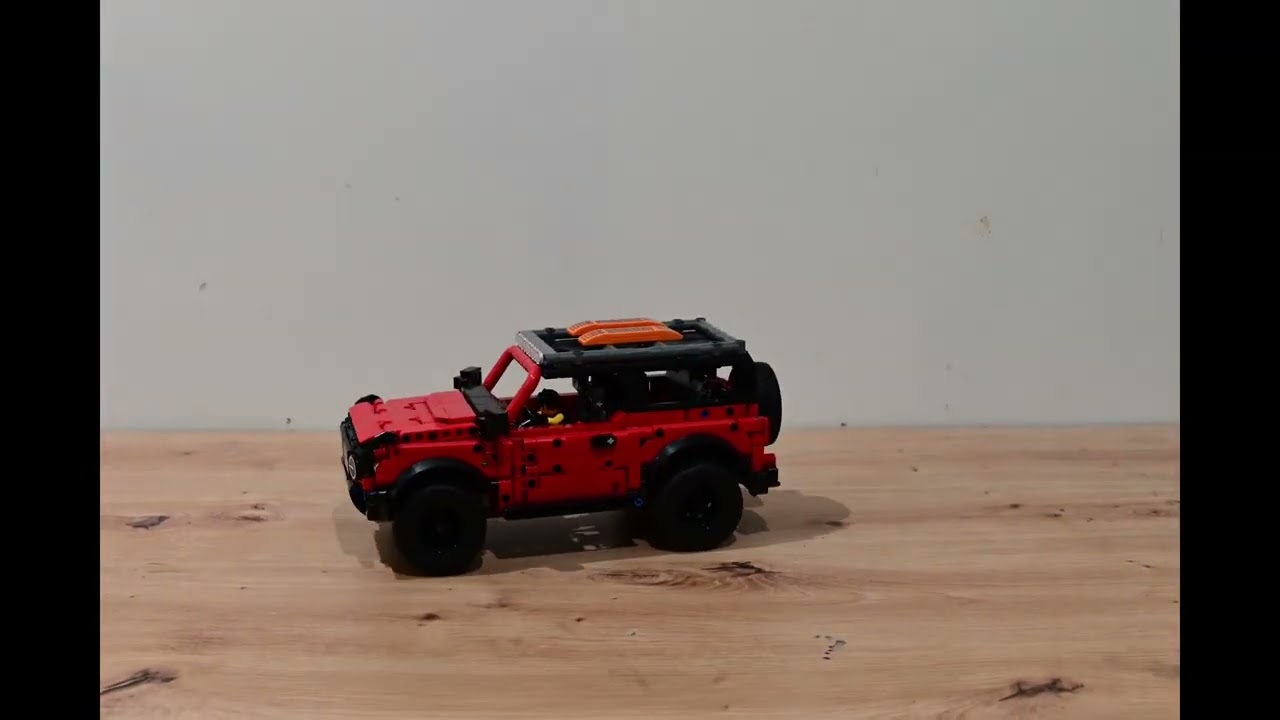 „LEGO Terenówka Drift! Stop-Motion w akcji 🚗💨”