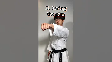 Karate One Inch Punch Tutorial 