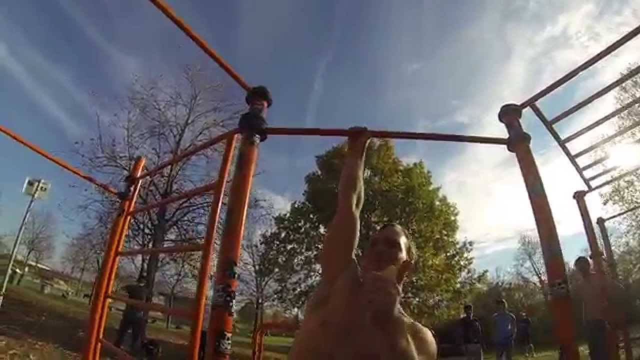 International Street Workout Vienna Austria - Training Video - Autumn 2015 - 87 calisthenics full body workout